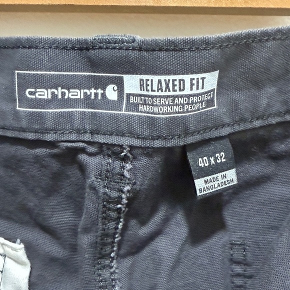 Carhartt Men’s Relaxed Straight Rigby Pants Size 40/32 - Picture 2 of 5